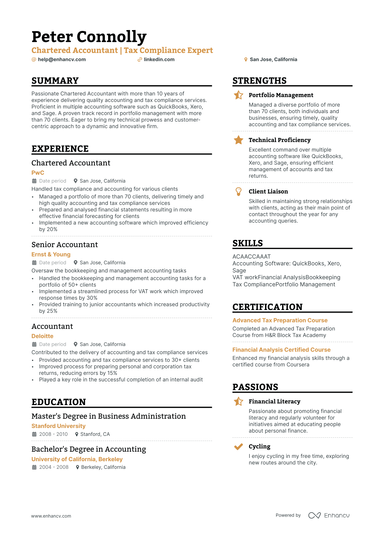 32 Accountant Resume Examples & Guide for 2024