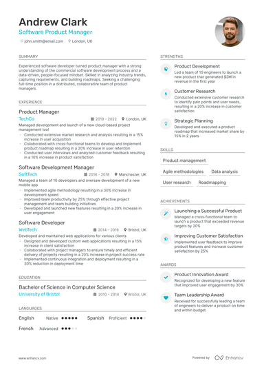 37 Product Manager Resume Examples & Guide for 2024