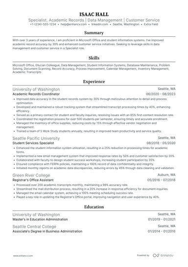 26 Academic Resume Examples, Templates & Guide for 2025