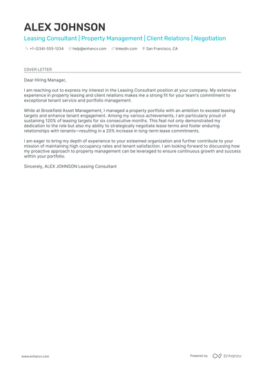 21 Professional Real Estate Agent Cover Letter Examples and Template ...