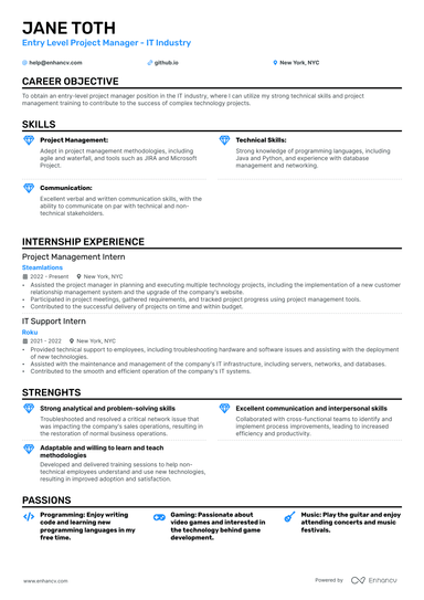 26 Project Manager Resume Examples & Guide for 2025