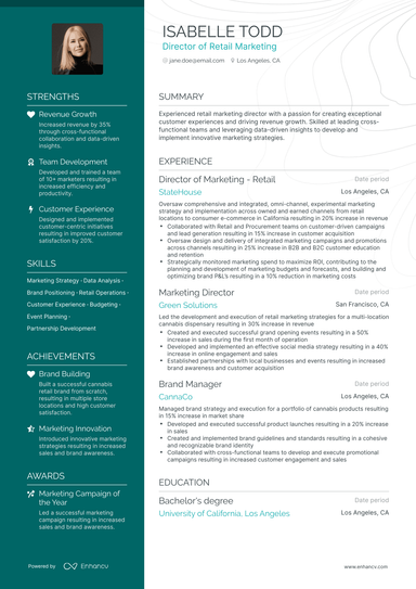 21 Retail Resume Examples & Guide for 2024