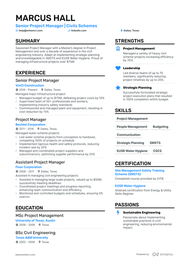 26 Project Manager Resume Examples & Guide for 2024