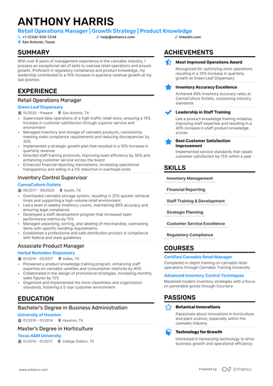 21 Retail Resume Examples & Guide for 2025