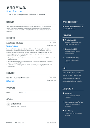 3 Entry-Level Sales Resume Examples & Guide for 2025