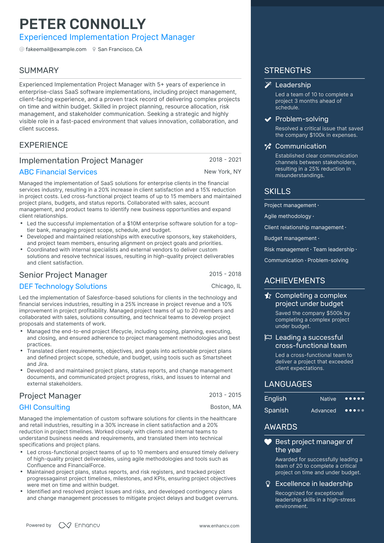 26 Project Manager Resume Examples & Guide For 2024