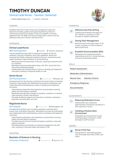 30 Nurse Resume Examples & Guide for 2024