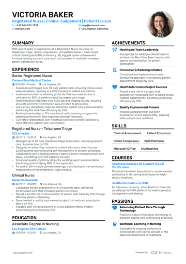 30 Nurse Resume Examples With 10/10 Score In 2025