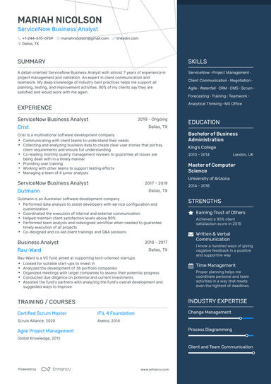 20 Business Analyst Resume Examples & Guide for 2024