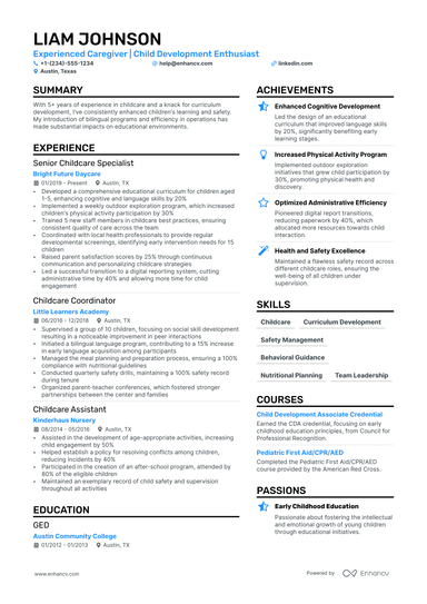 11 Nanny Resume Examples & Guide for 2024