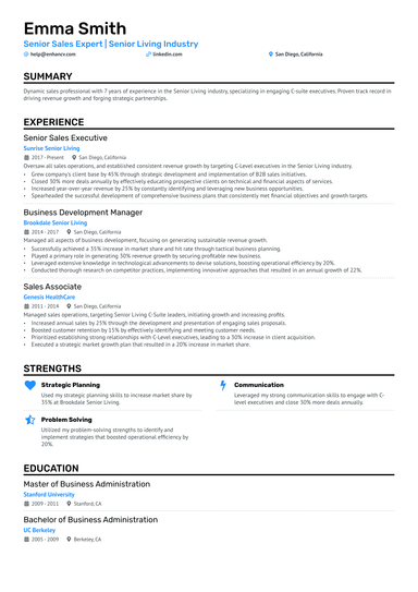 13 Account Executive Resume Examples & Guide for 2025