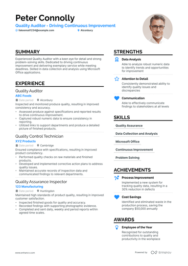 15 Auditor Resume Examples & Guide for 2025