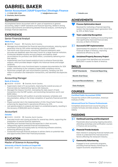 32 Accountant Resume Examples & Guide for 2024