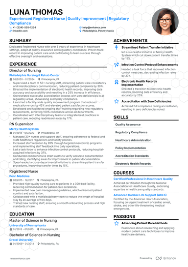 30 Nurse Resume Examples & Guide for 2024