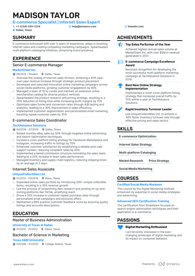 23 Sales Manager Resume Examples - November 2025