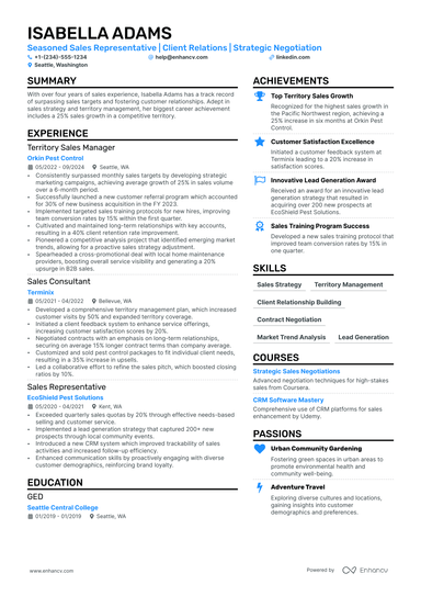 23 Sales Resume Examples & Guide for 2024