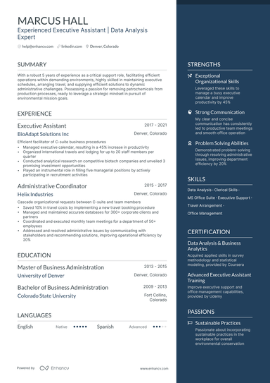 7 Executive Assistant Resume Examples & Guide for 2025