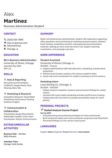 Resume Template