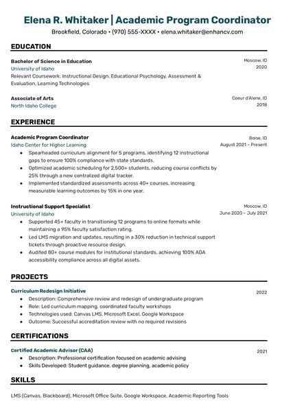 Resume Template