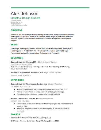 Resume Template