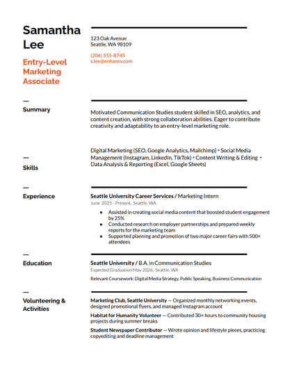Resume Template