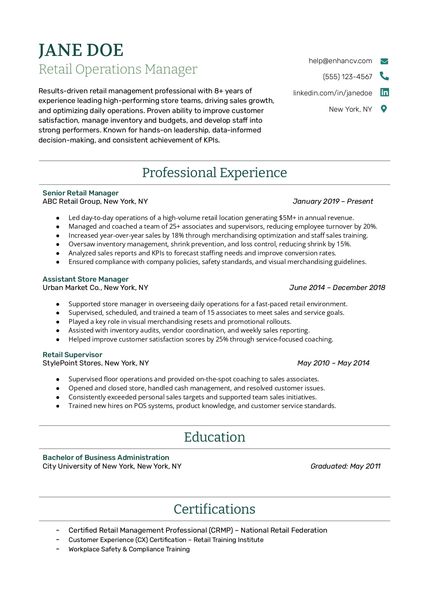 Resume Template
