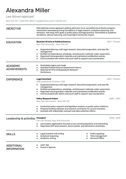 Resume Template