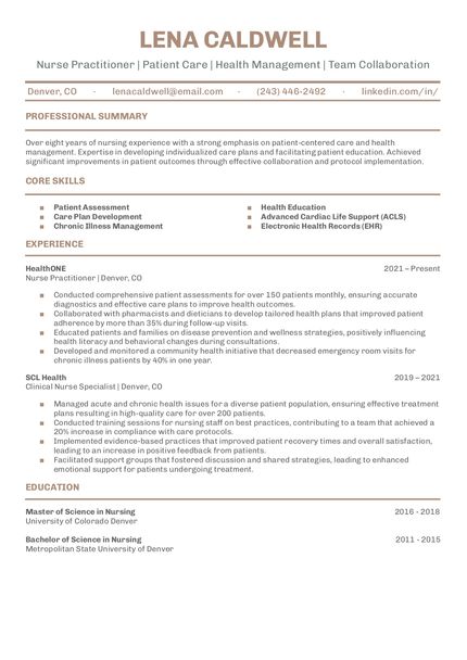 Resume Template