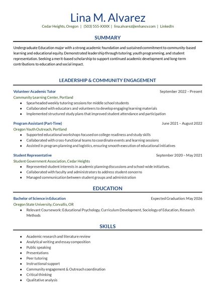 Resume Template