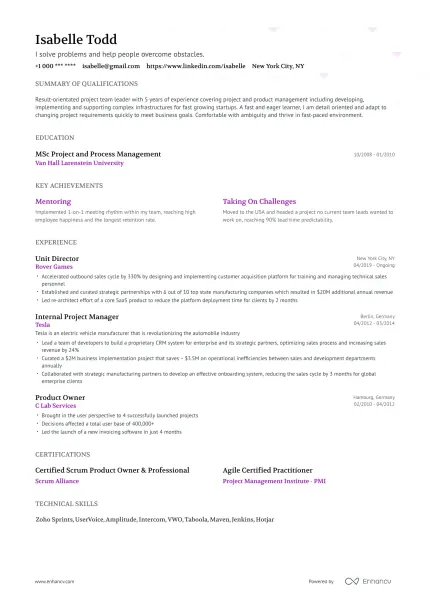 Resume Template