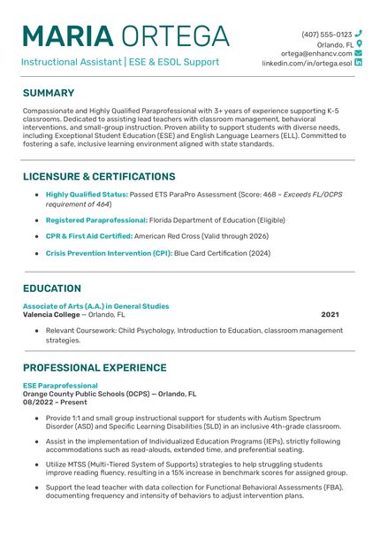 Resume Template
