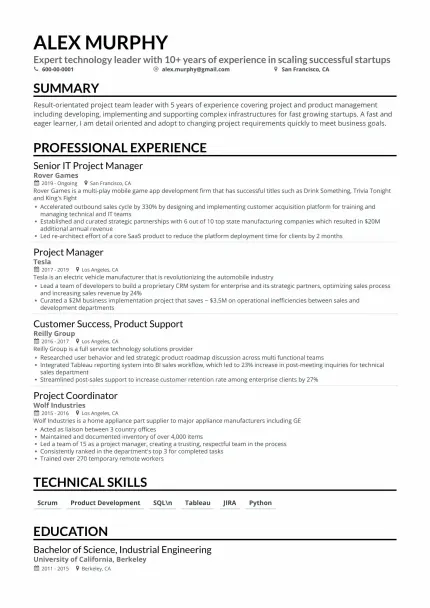 Resume Template