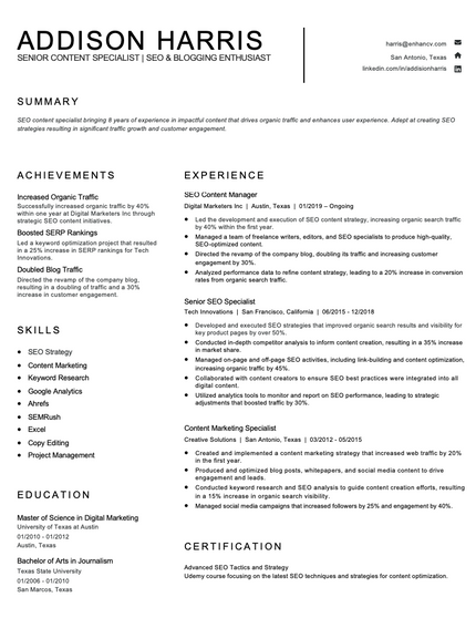 Resume Template