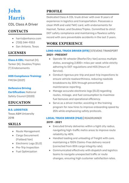 Resume Template