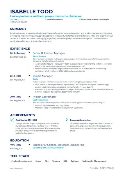 Resume Template