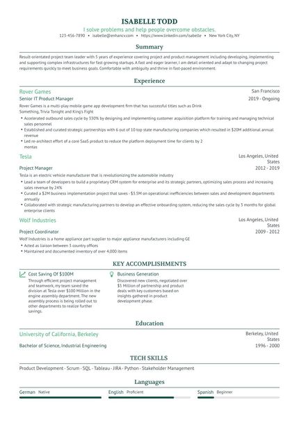 Resume Template