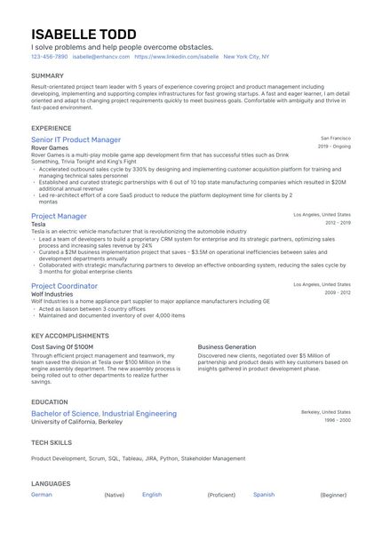 Resume Template