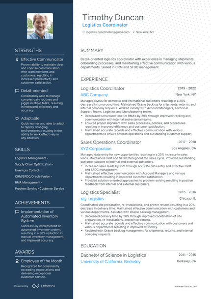 14 Supply Chain Manager Resume Examples & Guide for 2024