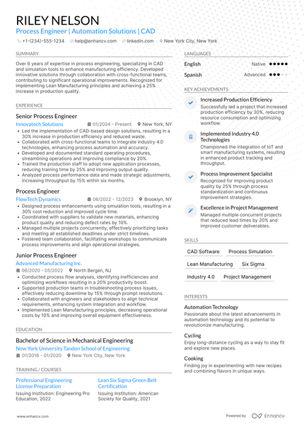 20 Application Engineer Resume Examples & Guide for 2026