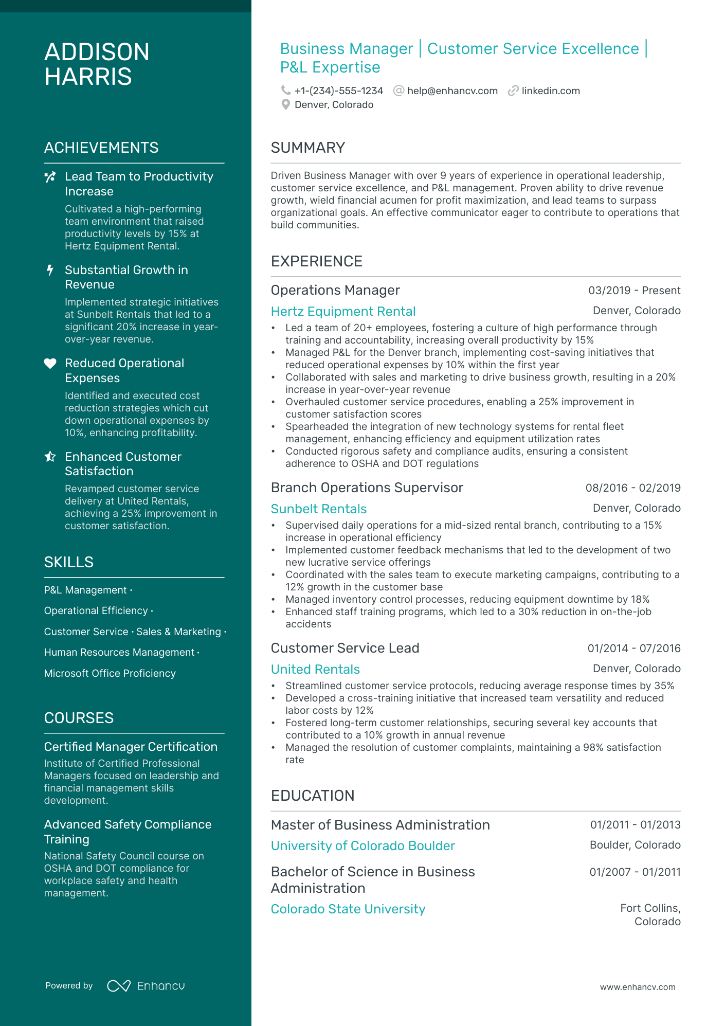 5 Manager In Training Resume Examples & Guide for 2024