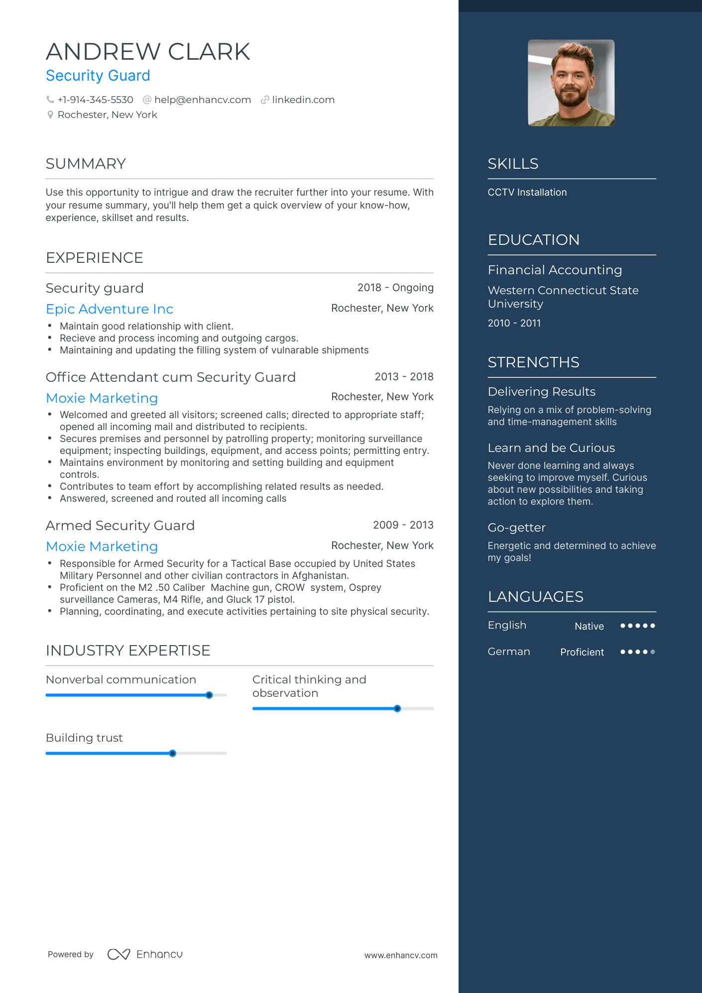 5 Security Guard Resume Examples & Guide for 2023