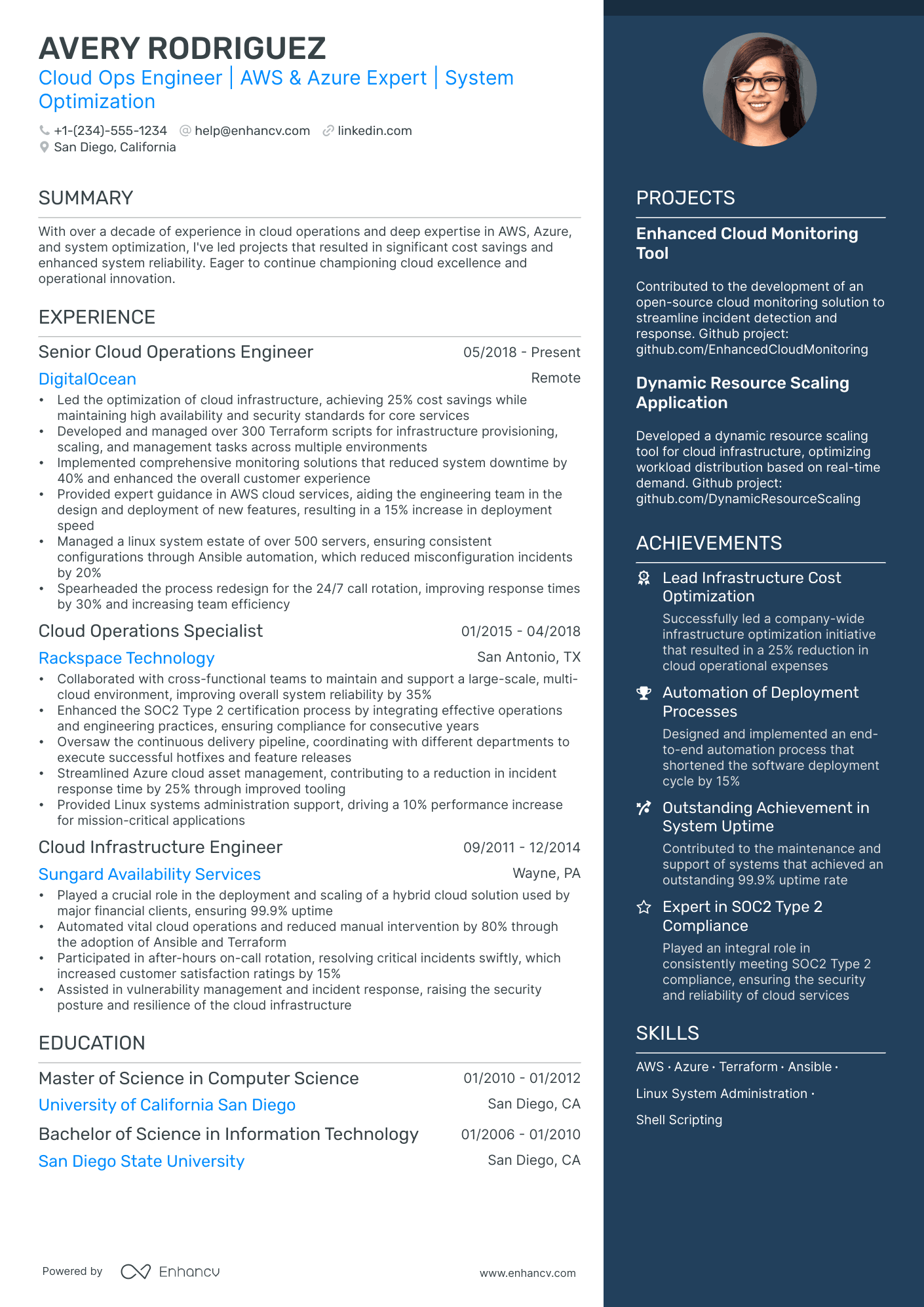 5 Aws Network Engineer Resume Examples & Guide for 2024