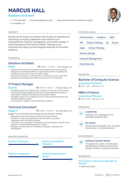 5 Accenture Resume Examples & Guide For 2024