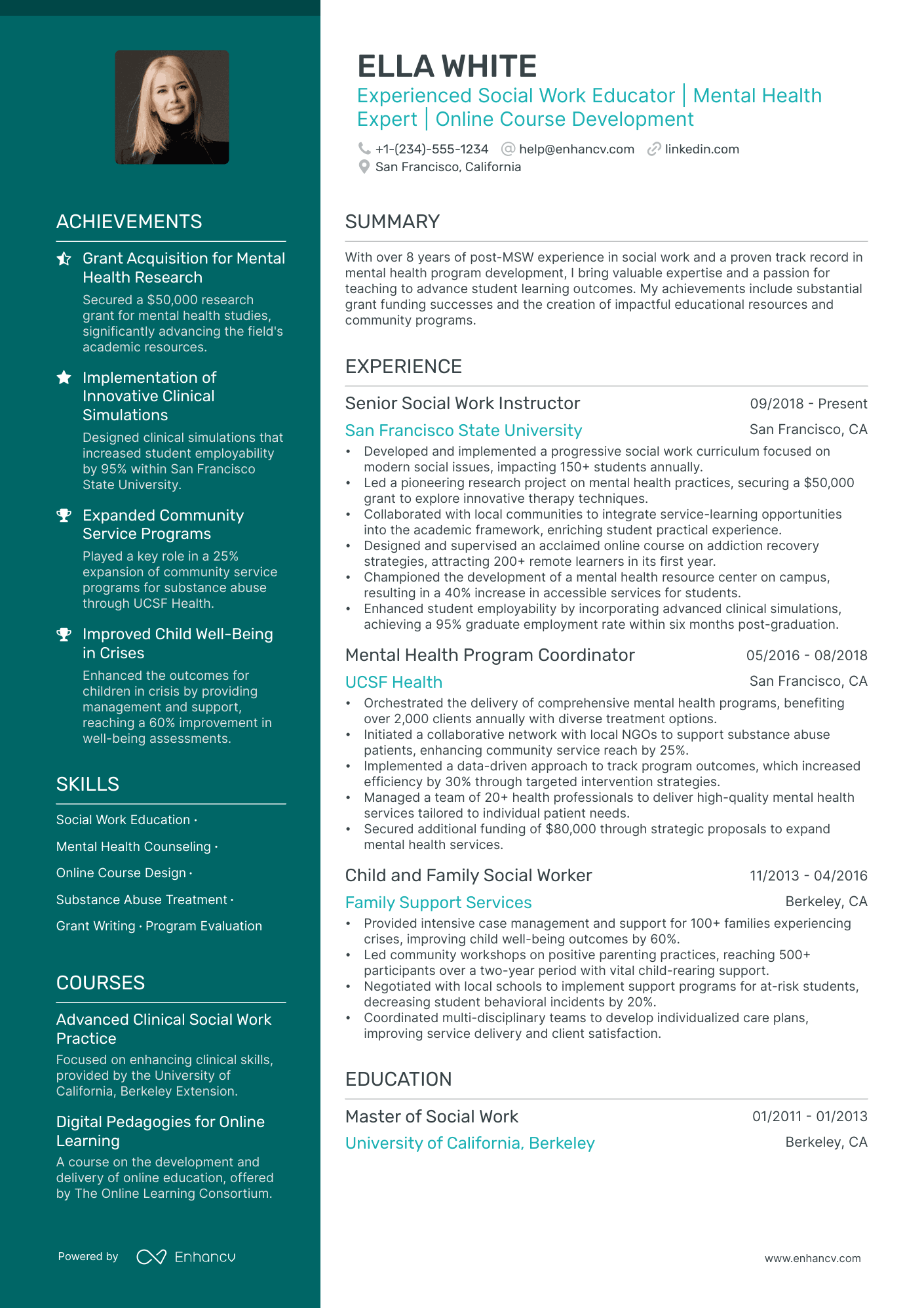 5 Lecturer Resume Examples & Guide for 2024