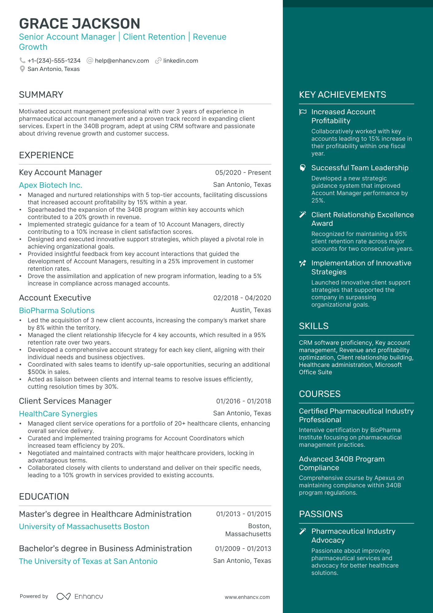 10 Strategic Account Manager Resume Examples & Guide for 2026