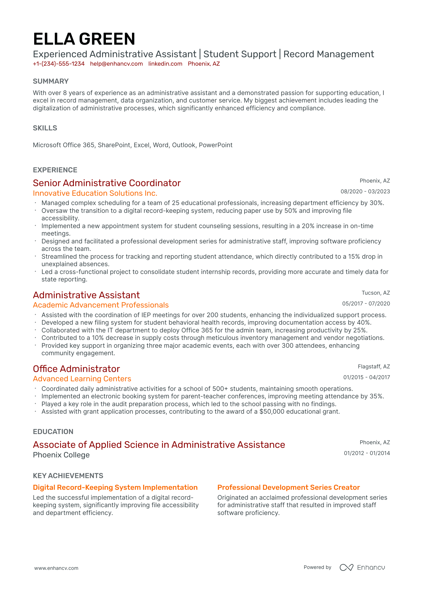 10 School Administrative Assistant - AHR0cHM6Ly9jZG4uZW5oYW5jdi5jb20vcHJlZGVmaW5lZC1leGFtcGxlcy8wN0lPSUhUU2l3MVBMdzdlSVoyT1pjU2dFeWdHNGNIalBRNUN3SGRYL2ltYWdlLnBuZw~~