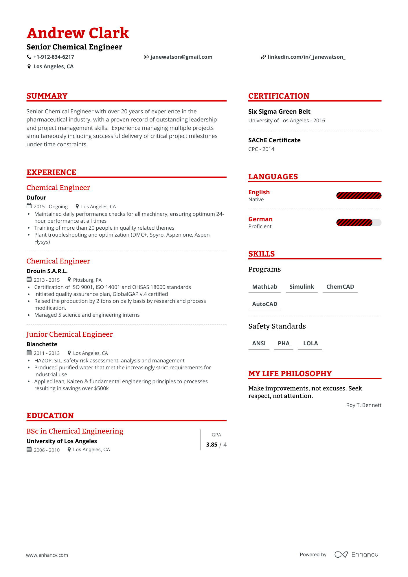 9 Engineering Resume Examples & Guide for 2023