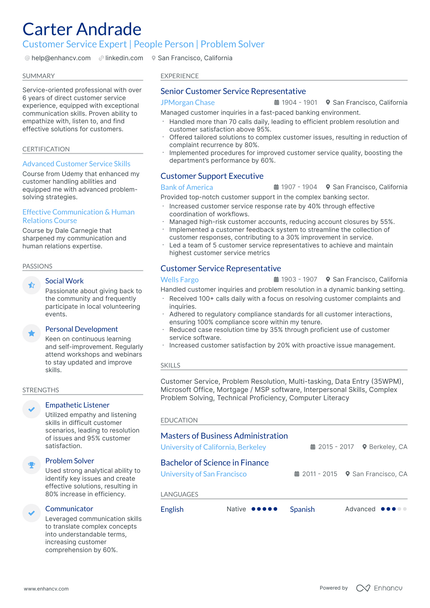 Rtt Resume Examples 10 Customer Service Specialist Resume Examples & Guide for 2026