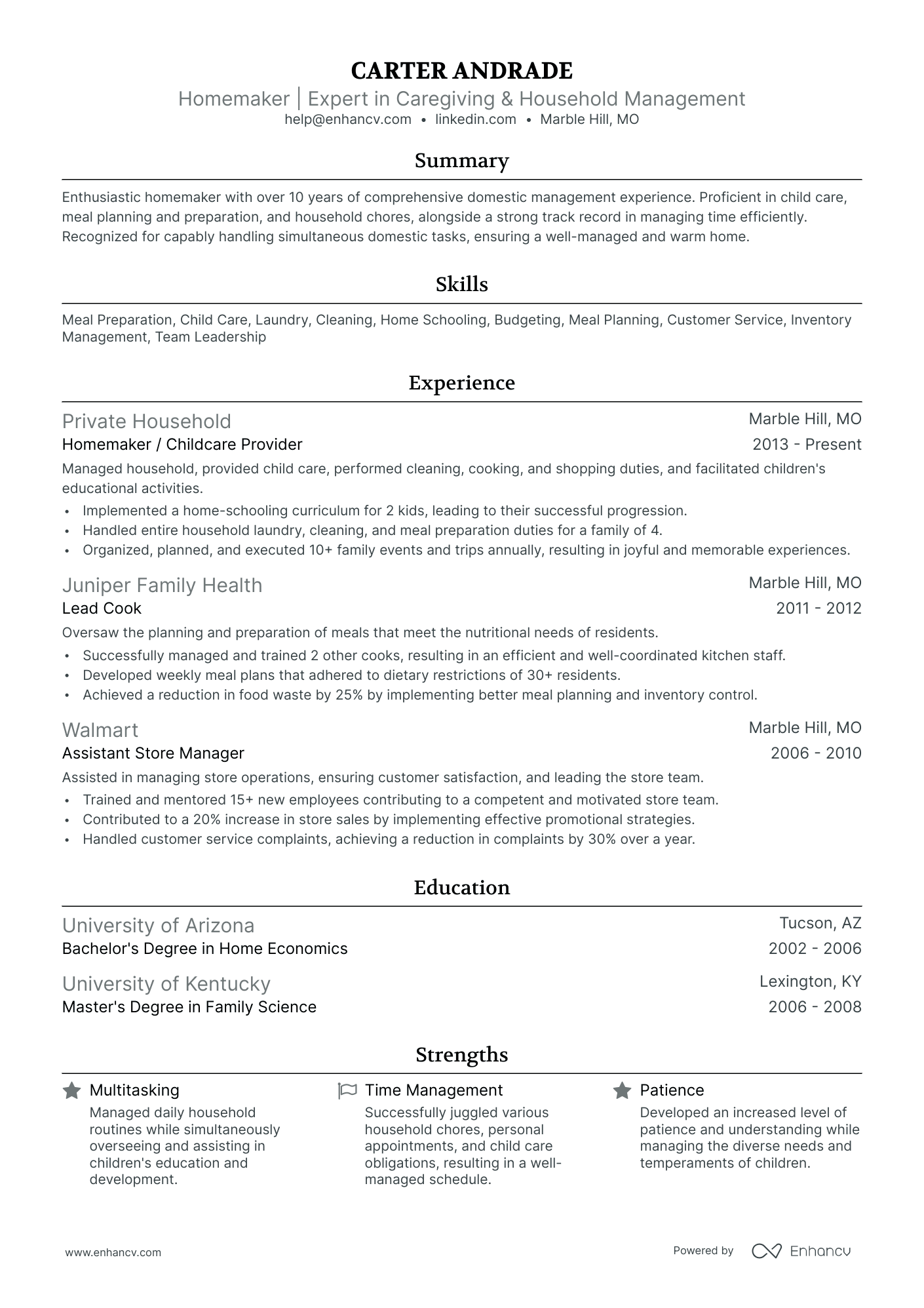 10 Homemaker Resume Examples amp - AHR0cHM6Ly9jZG4uZW5oYW5jdi5jb20vcHJlZGVmaW5lZC1leGFtcGxlcy8xdE1uYzIwdEZBOTdmdzV0S3Z6QlpGNG5LNWdweU42MVAzd0ltb1NxL2ltYWdlLnBuZw~~ 