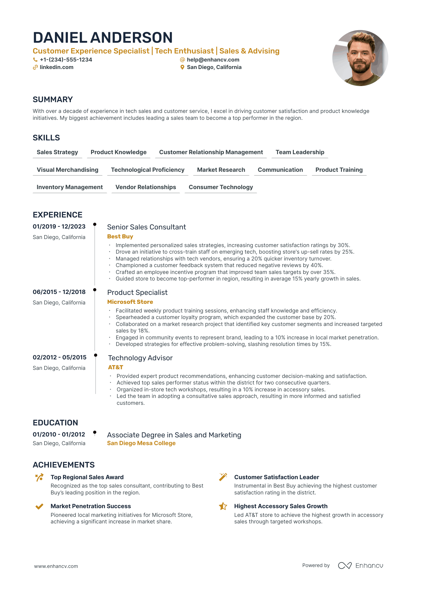 5 Apple Retail Resume Examples & Guide for 2024